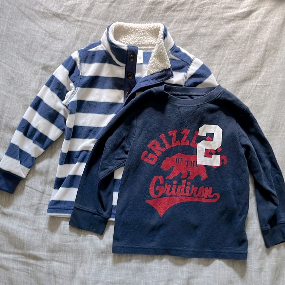 Boy’s 4T blue and red bundle